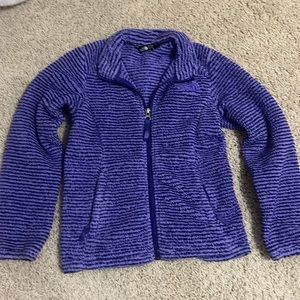 Girls north face fleece